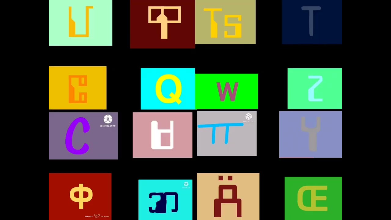16 Artistic Alphabet Languages