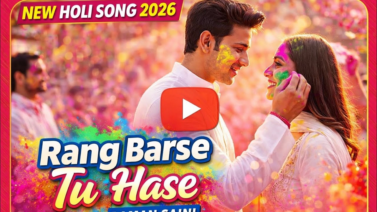 Rang Barse Tu Hase – Holi Song 2026 | New Hindi Romantic Song | Raman Saini