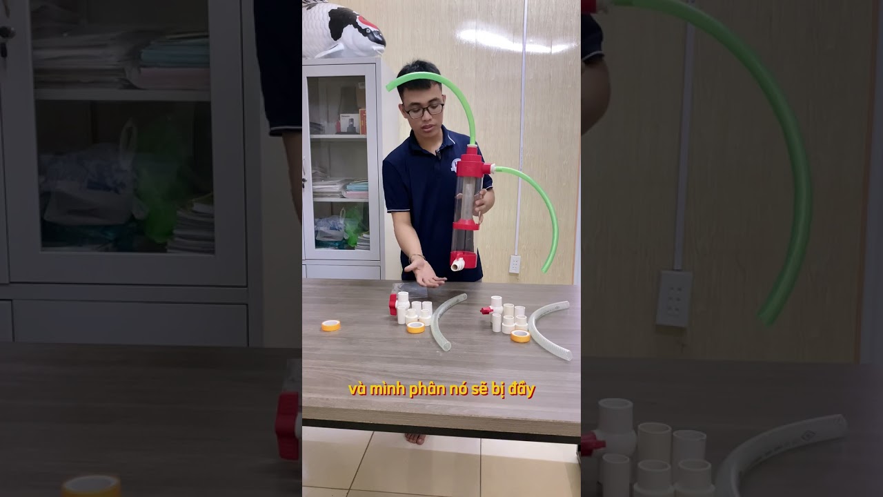 Hướng dẫn chi tiết cách lắp và sử dụng sản phẩm ống lắng, tách phân bên HD AQUA