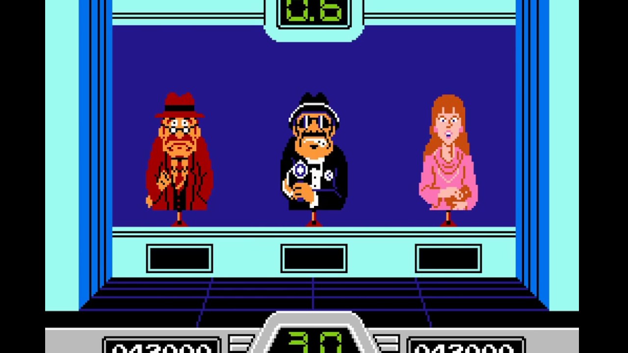 NES Game: Hogan's Alley (1984 Nintendo)