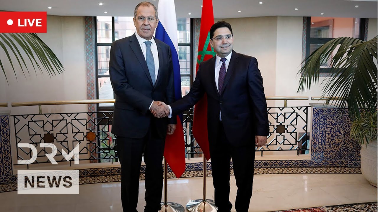 LIVE: Lavrov Hosts Moroccan Foreign Minister Nasser Bourita in Moscow | AC1G