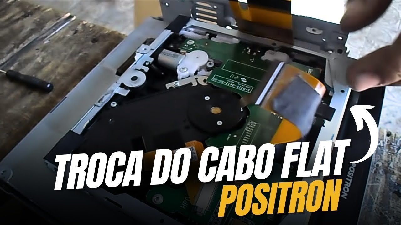 TROCA DO CABO FLAT - POSITRON SP6111