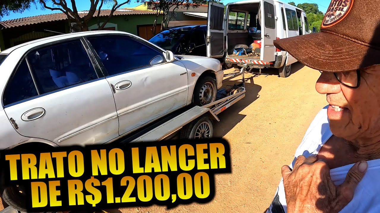 TRATO NO LANCER DE R$ 1.200,00 DO LIXO AO LUXO!
