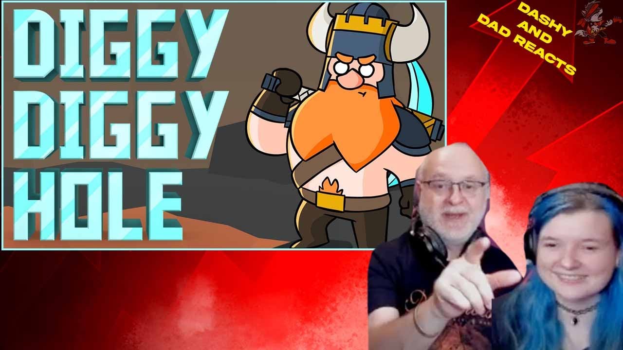Dad&Daughter First Reaction To: Yogscast-  Diggy Diggy Hole