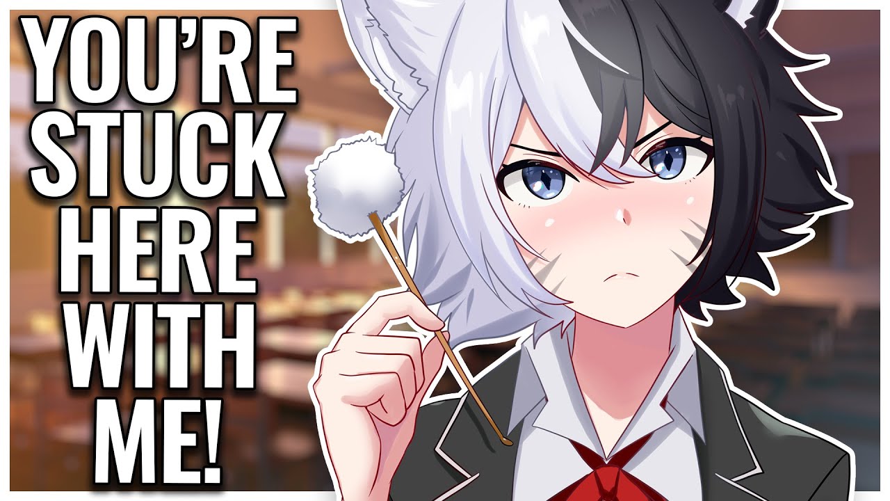 Femboy Bully Keeps You After School for Ear Cleaning ASMR 💢