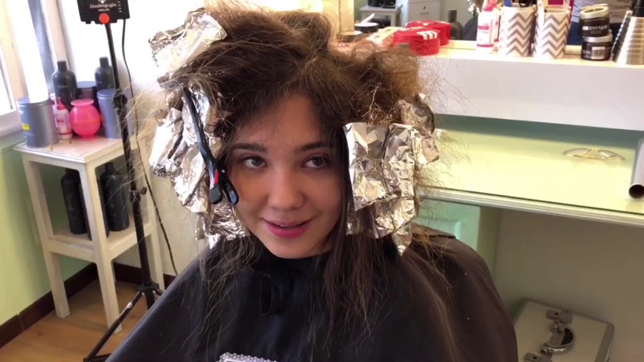 Balayage rosado para amara que linda