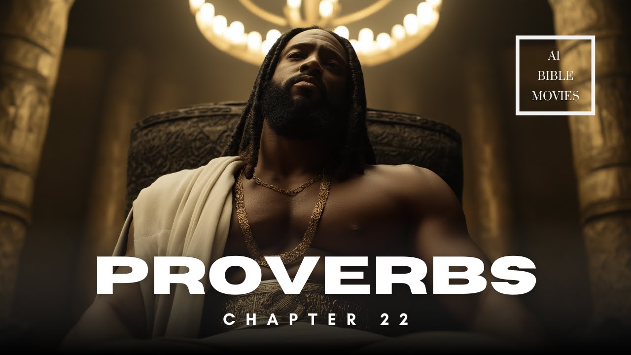 The Proverbs of Solomon Chapter 22 | Powerful Biblical Wisdom NLT @AI BIBLE MOVIES​