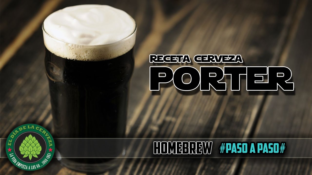Cómo hacer Cerveza Artesanal en Casa. RECETA CERVEZA PORTER