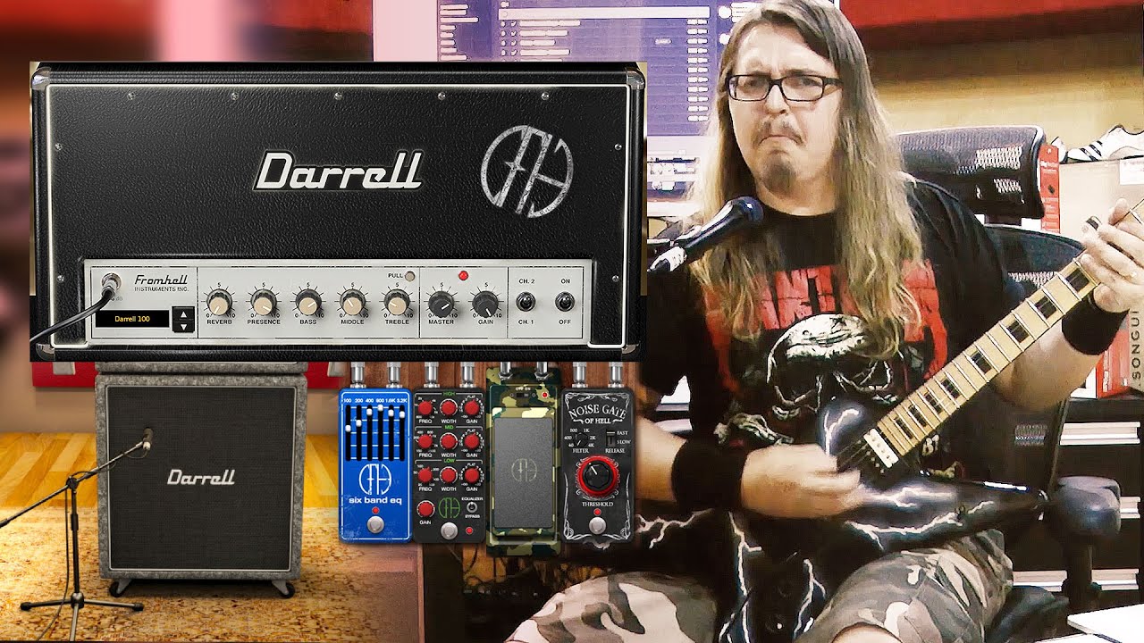 O TIMBRE DO DIMEBAG - Amplitube CFH Collection (with subtitles)