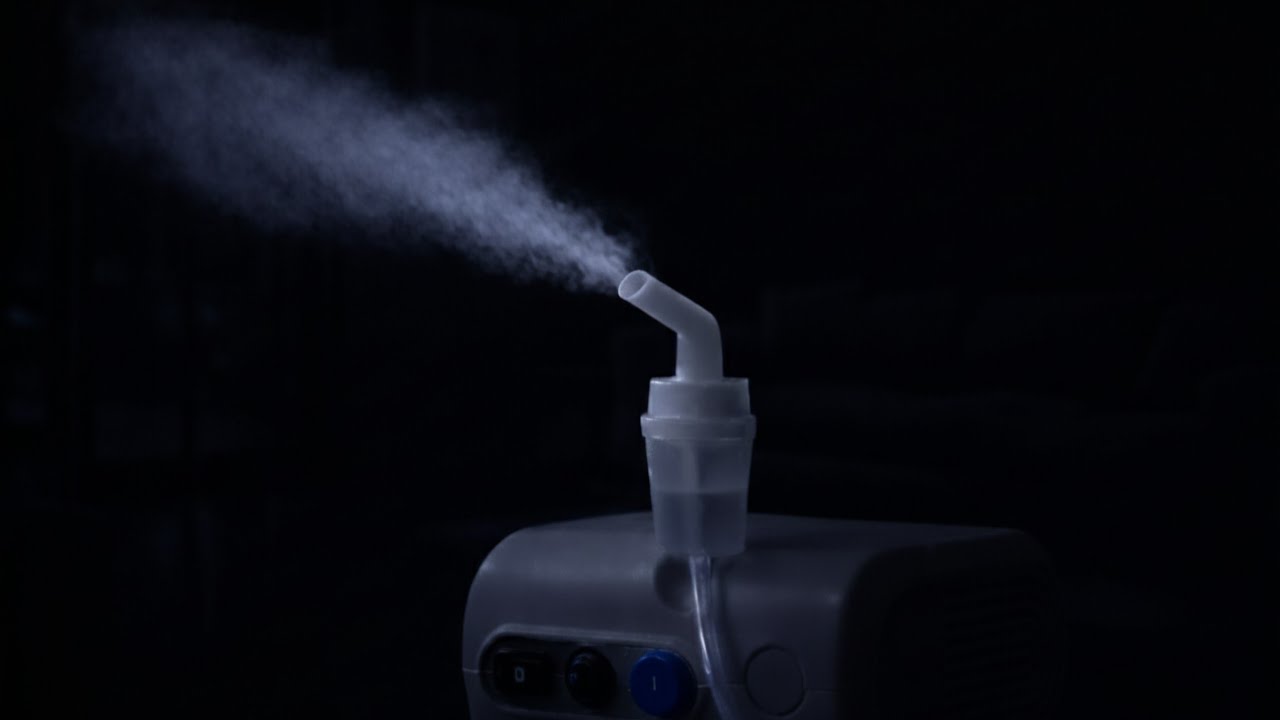 Nebulizer White Noise for Sleeping | Black Screen