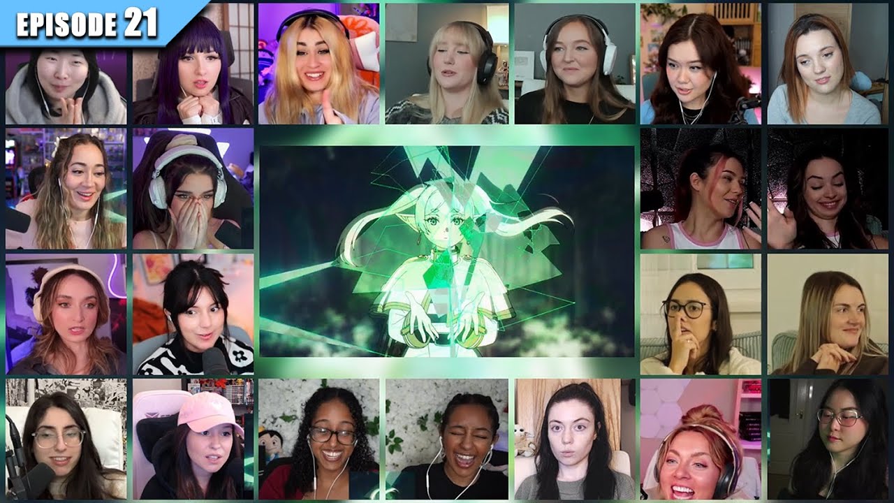 [Girls React] Frieren: Beyond Journey's End Episode 21 Reaction Mashup | 葬送のフリーレン