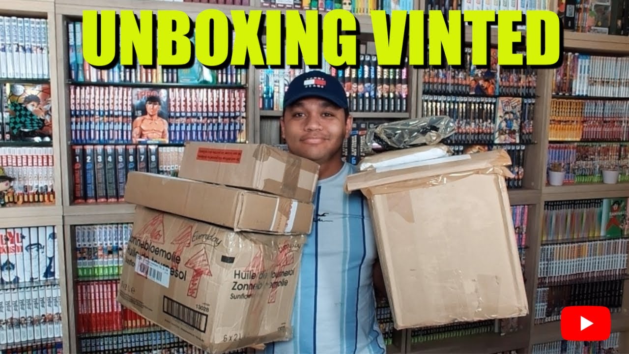 UNBOXING COLIS VINTED. PLEIN DE MANGAS RARES 🤩🤑