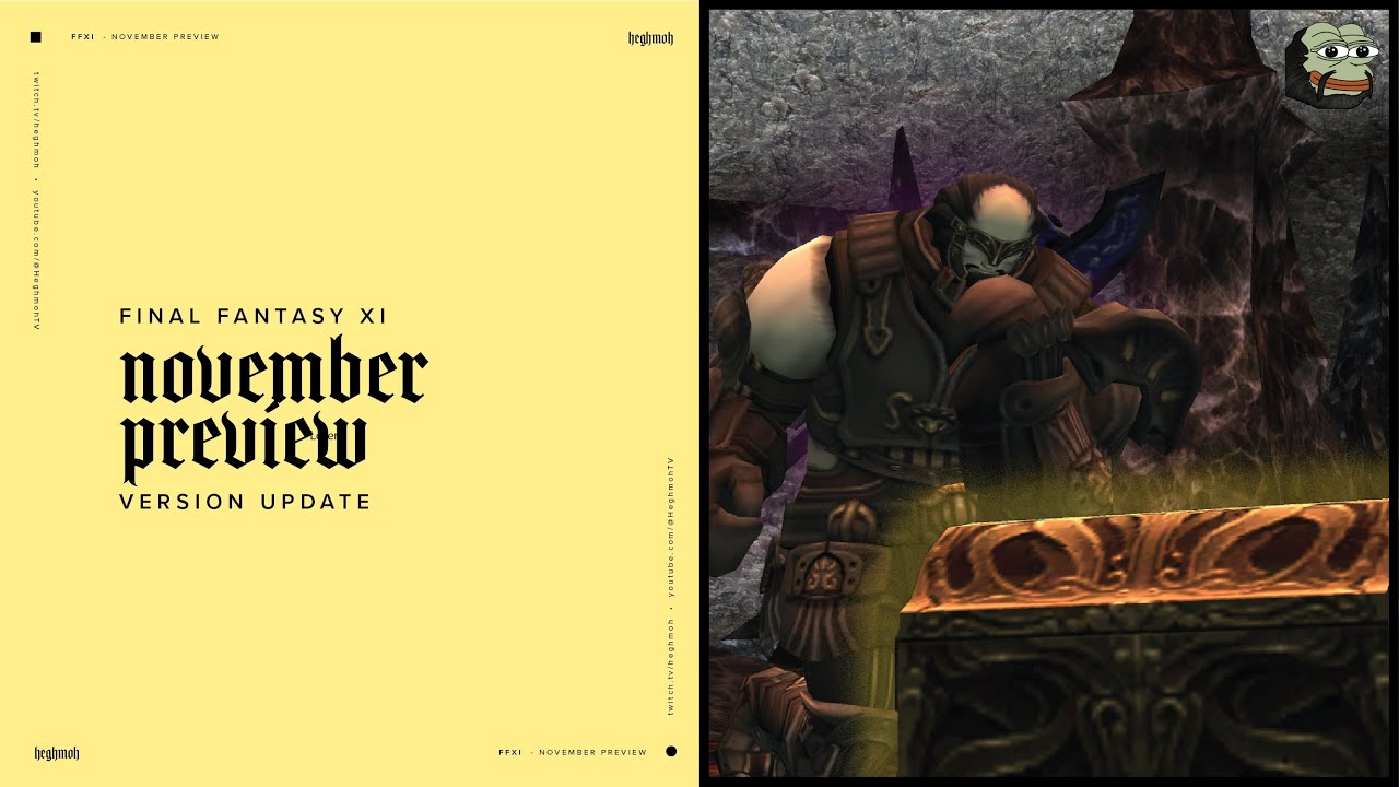 FFXI: November Update Preview