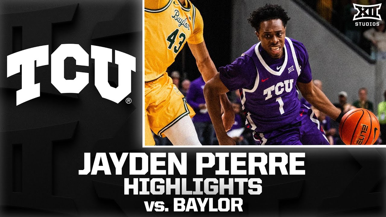 Jayden Pierre Highlights vs. Baylor | 2025-26 Big 12 Men's Basketball