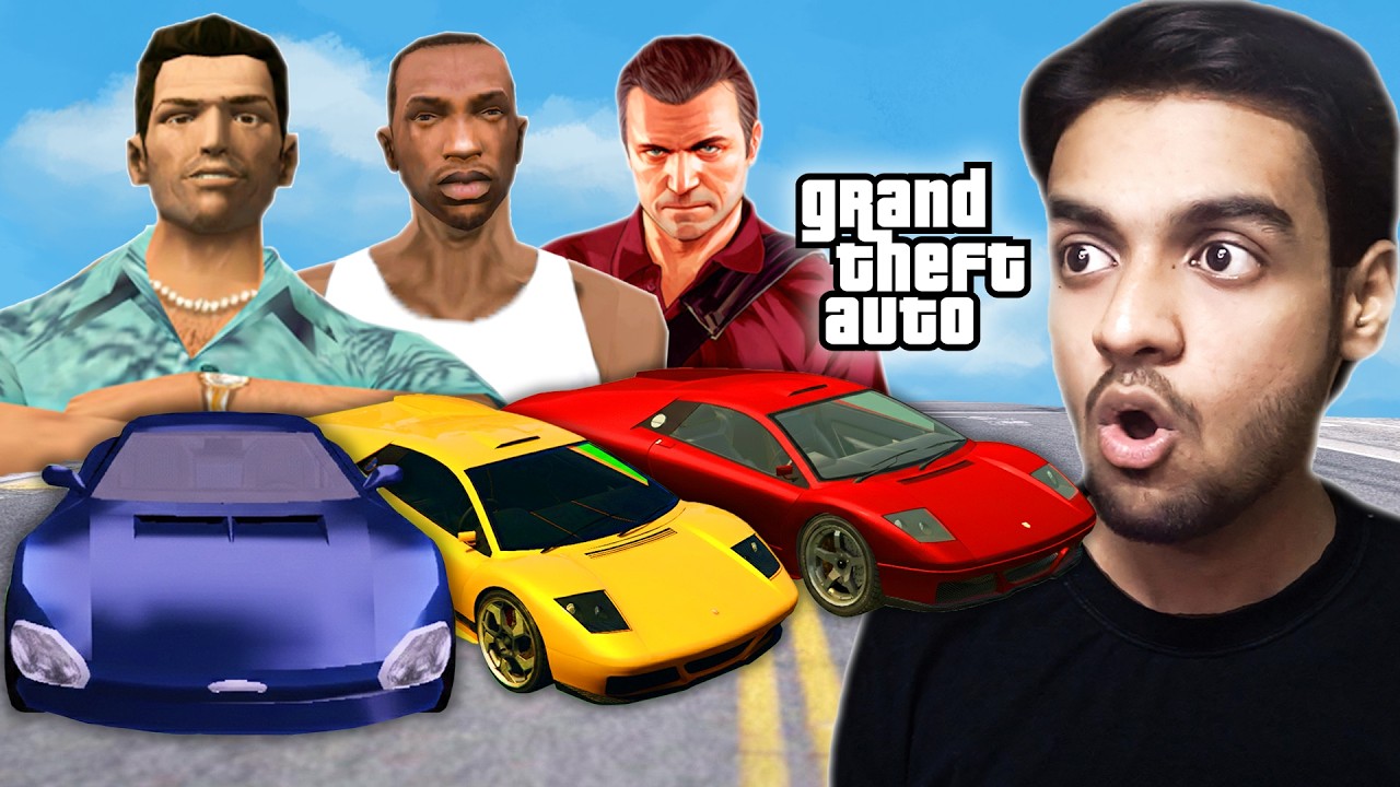 Driving the FASTEST Car in Every GTA Game!