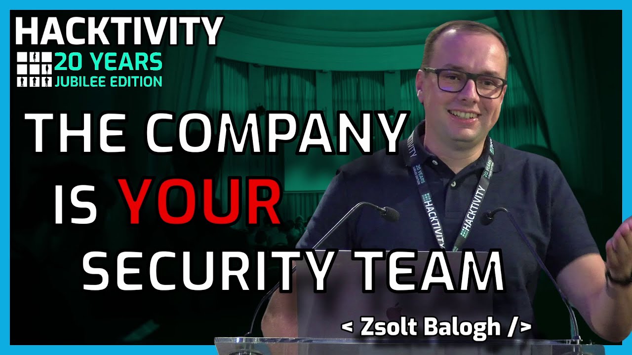 #Hacktivity2023 // 7 Steps to Secure a SaaS Platform – the Worlds Biggest Companies Trust