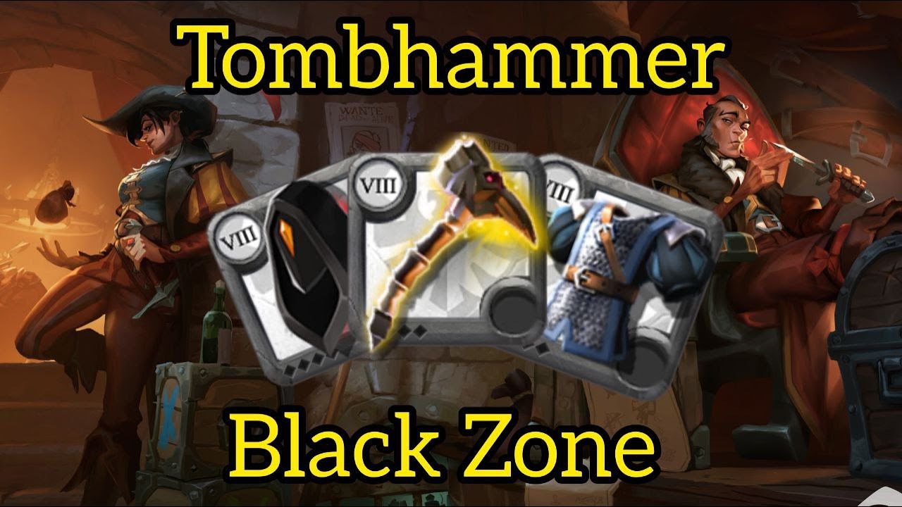 Albion Online TombHammer Destroying People In Black Zone !
