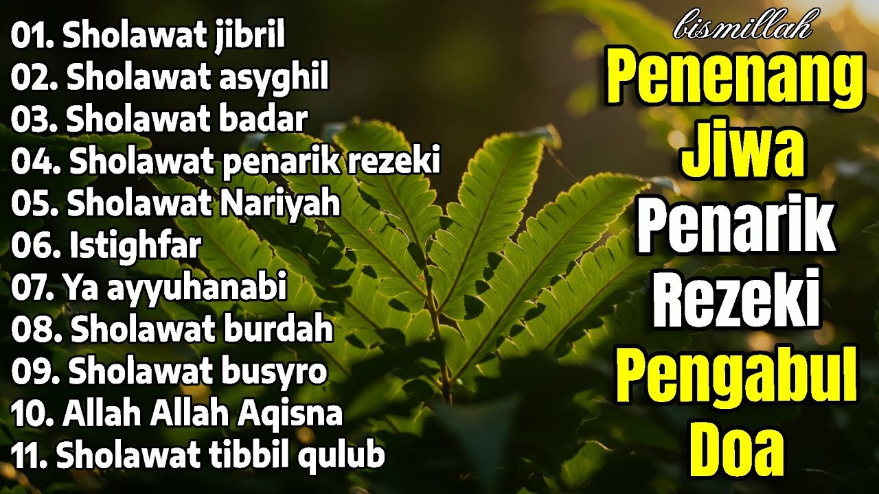 SHOLAWAT NABI PENARIK REZEKI PALING MUSTAJAB 2026 | Jibril, Nariyah, Busyro 😍🙏 FULL ALBUM VIRAL 4K