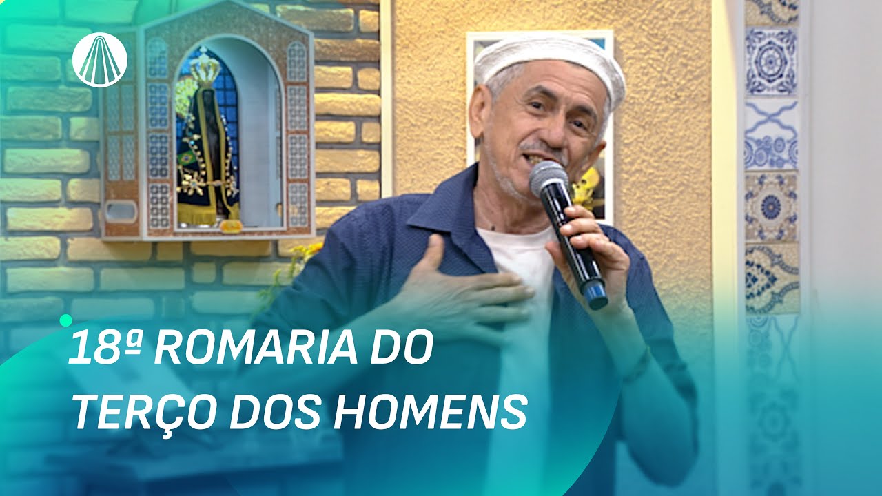 Zé Vicente marca presença na 18ª Romaria Nacional do Terço dos Homens | Família dos Devotos