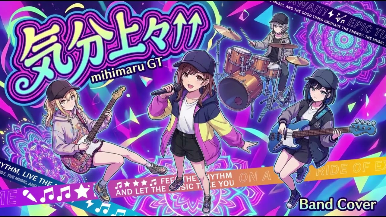 気分上々↑↑ / mihimaru GT【バンドカバー】