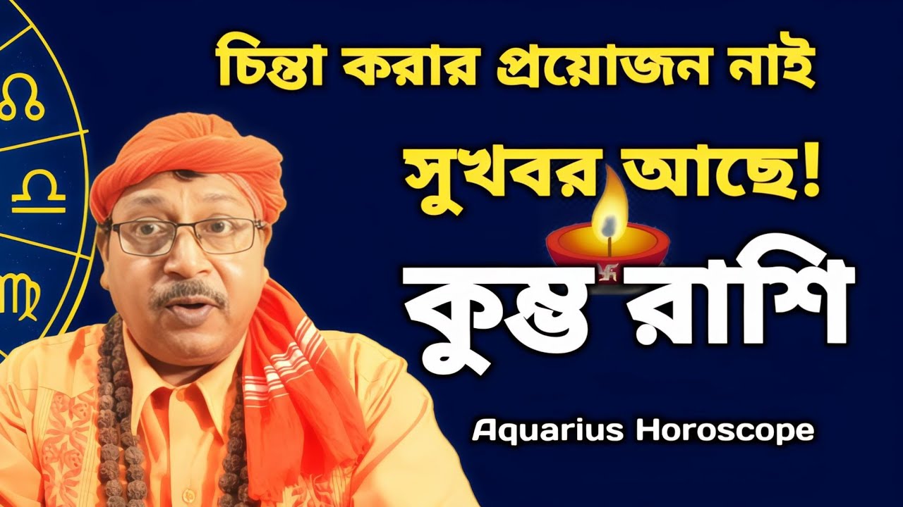 কুম্ভ রাশি, সুখবর আছে! Aquarius Horoscope