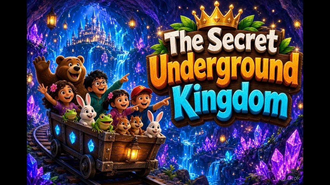 Kids Discover a Secret Underground Kingdom!-Part-2