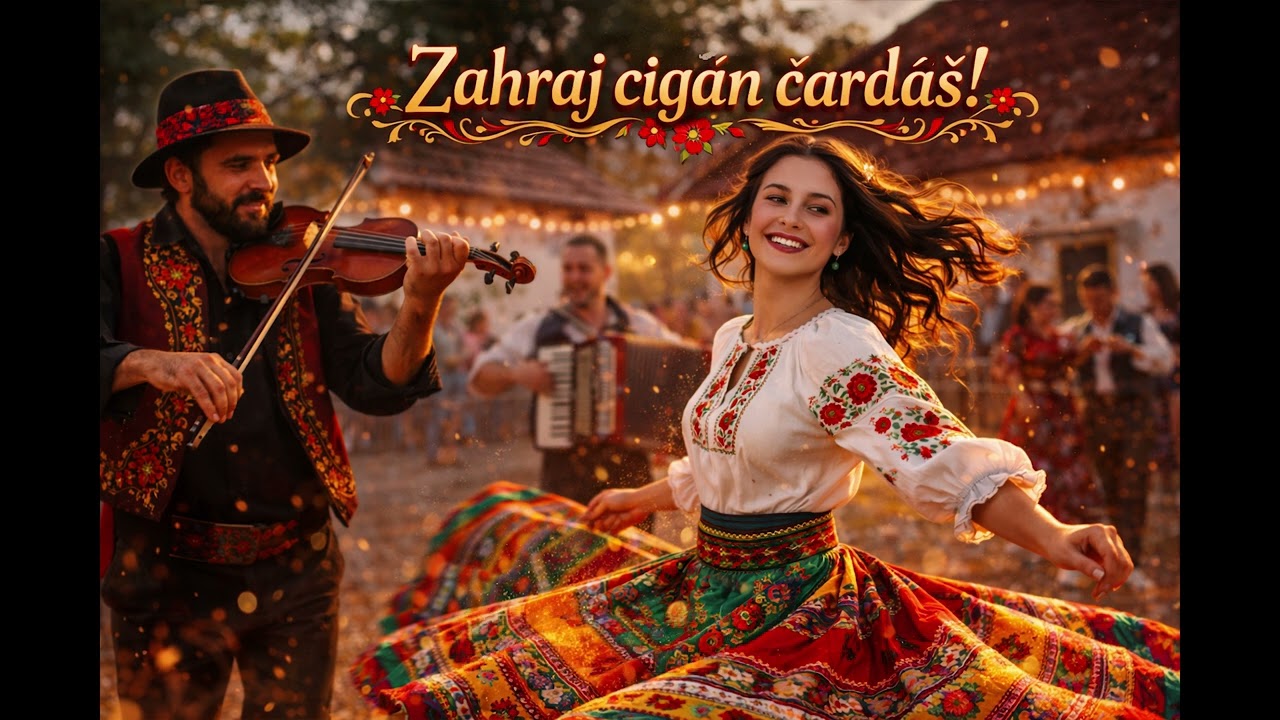 Zahraj cigán čardáš - Keď zaznie táto ľudovka, všetci tancujú! 🎻💃 AMIZ SOUND