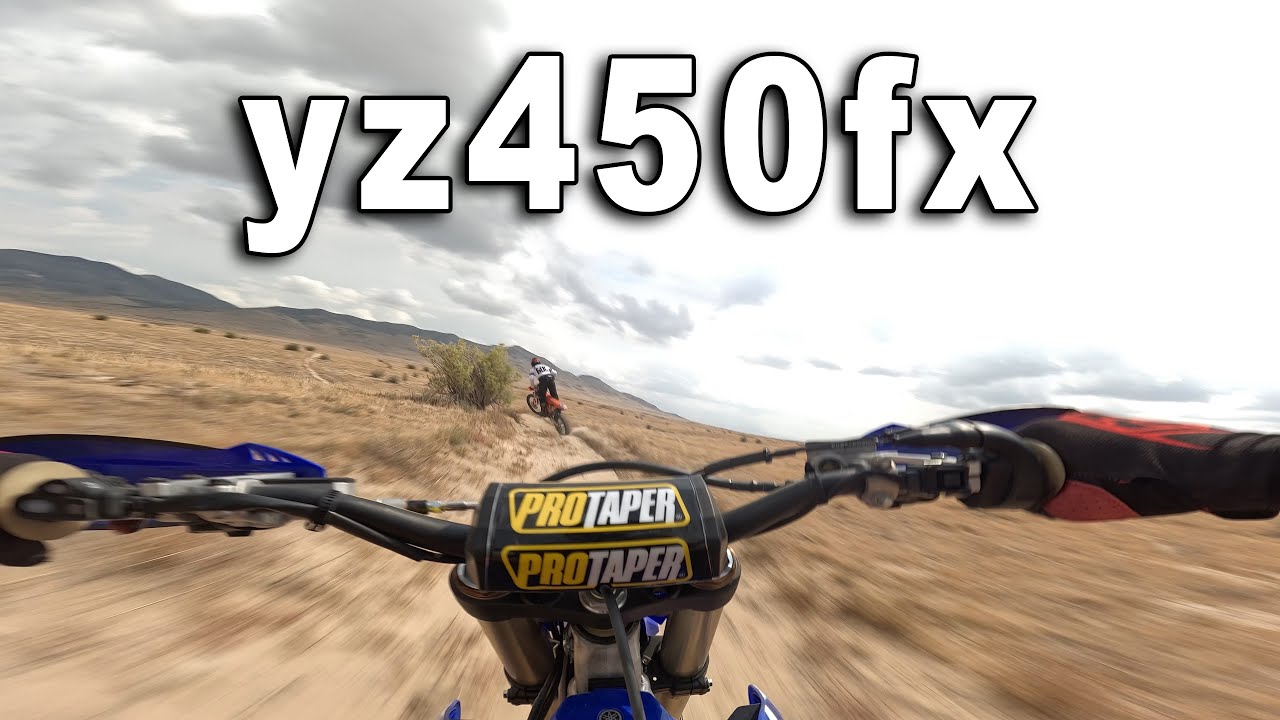 2025 yz450fx in its Natural Habitat