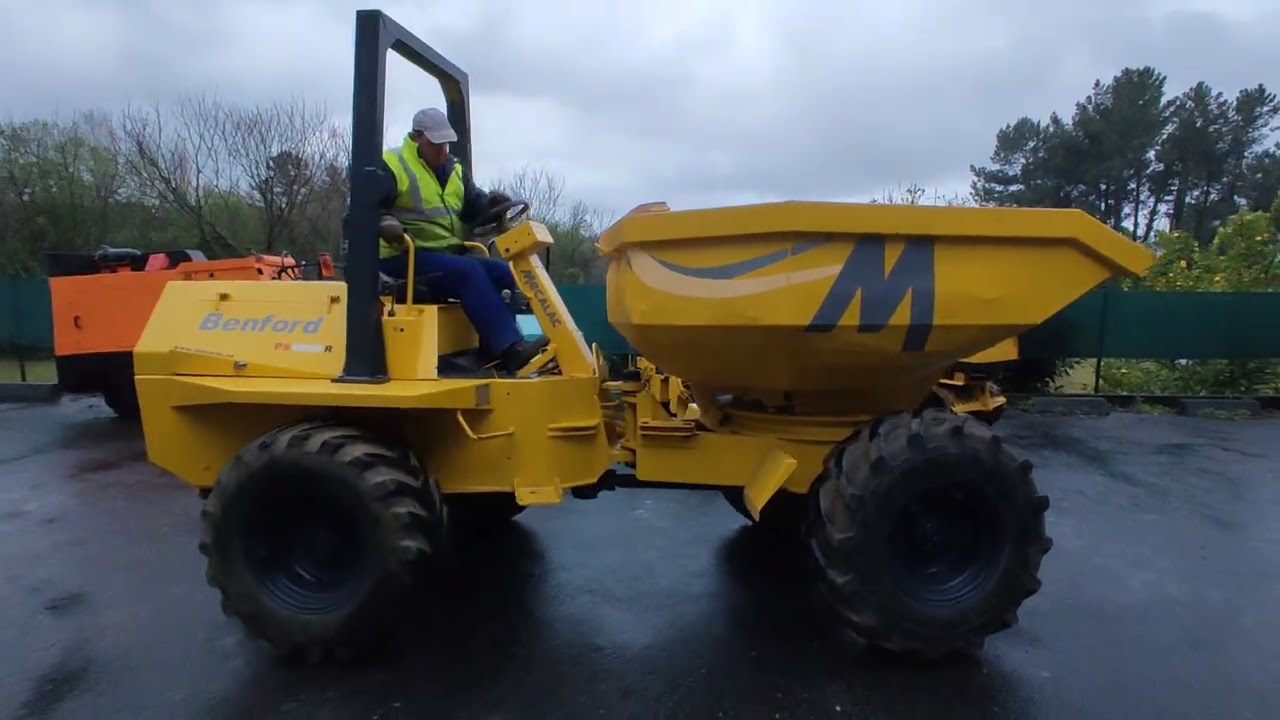 Dumper 4x4 articulado. Benford PS6000R en Danarte