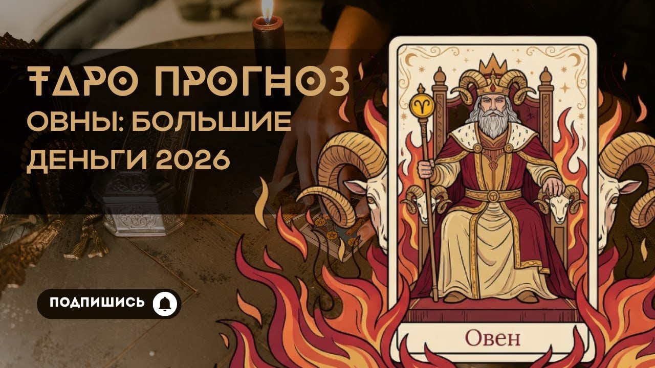 ОВЕН ♈️ ТАРО-ПРОГНОЗ на 2026 год | Любовь, Финансы, Здоровье | Что ждет ВАС?