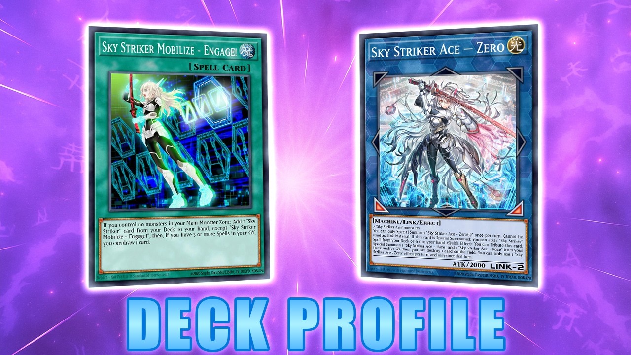 NEW SUPPORT Sky Striker Deck Profile + COMBOS (July 2025)!