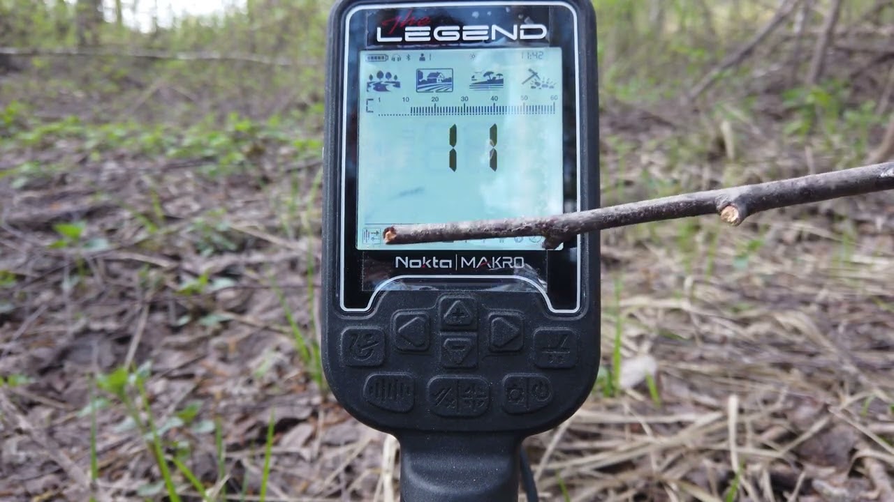 Настройки Nokta Makra Legend