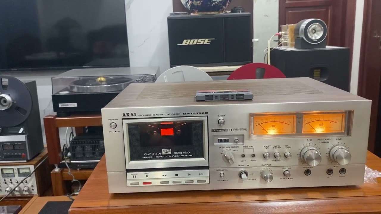 Tape đầu câm Akai gxc - 750D 👍Tiếng hay bày đẹp☎️ LH : 0914291074!