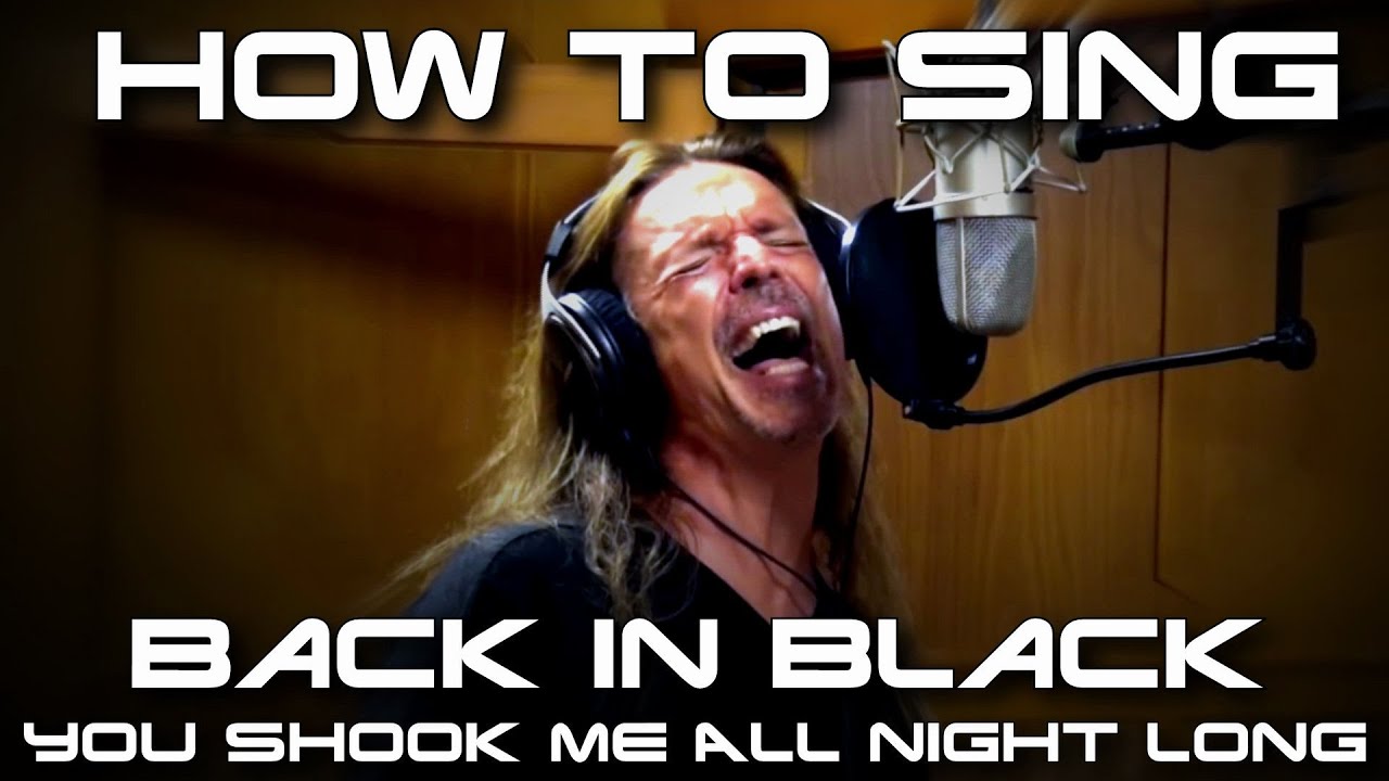How To Sing AC DC