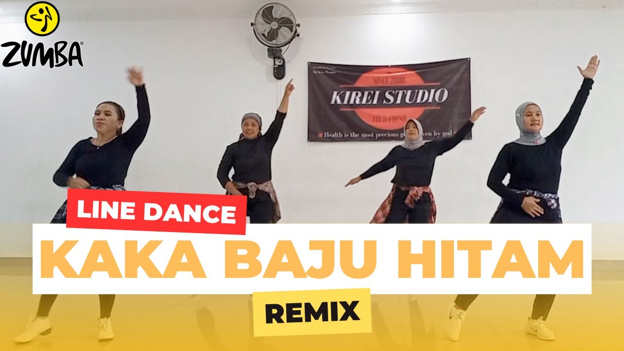 KAKA BAJU HITAM REMIX || LINE DANCE || CHOREO BY EVAN