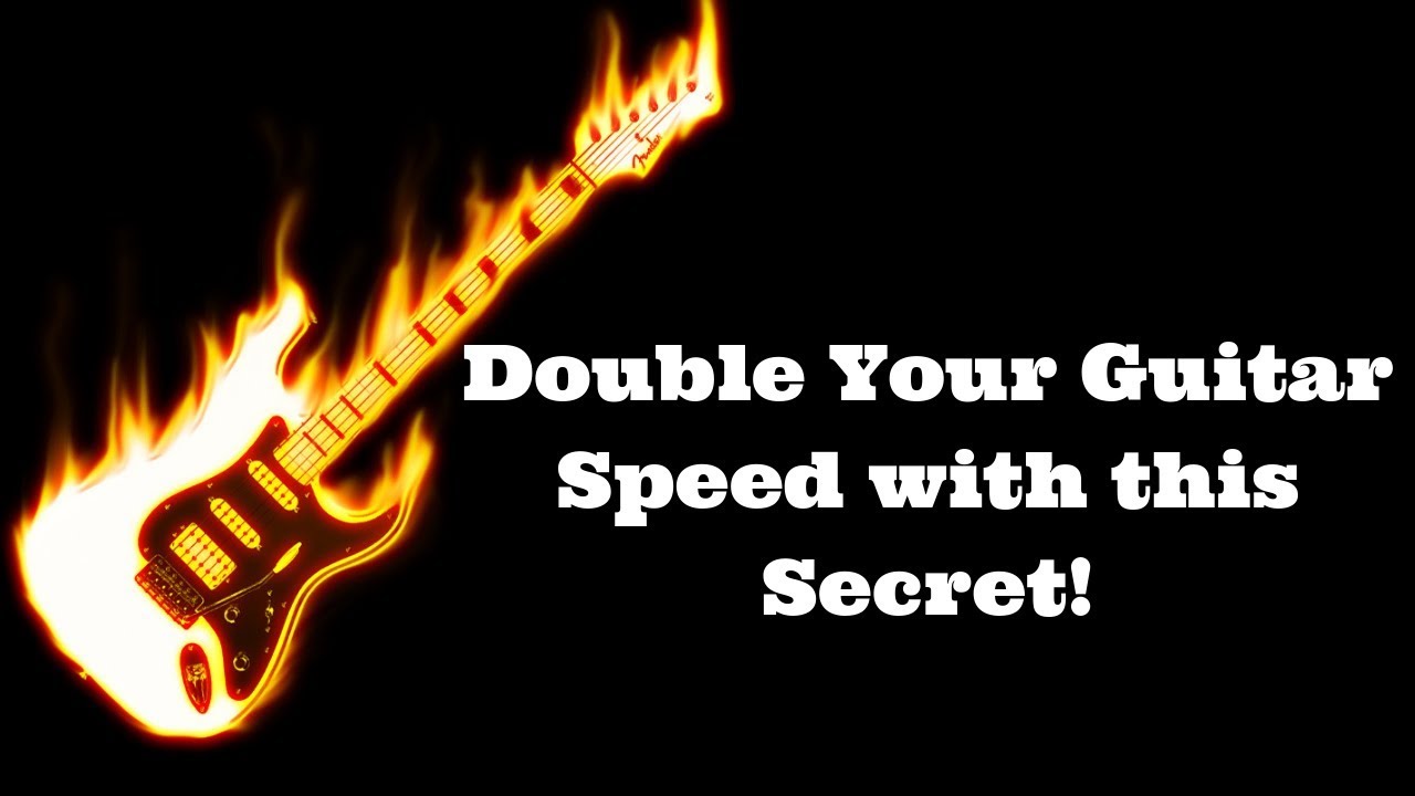 Double Your Guitar Speed with this Secret!