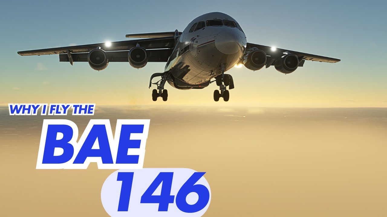 Give the BAE 146 a try - MSFS