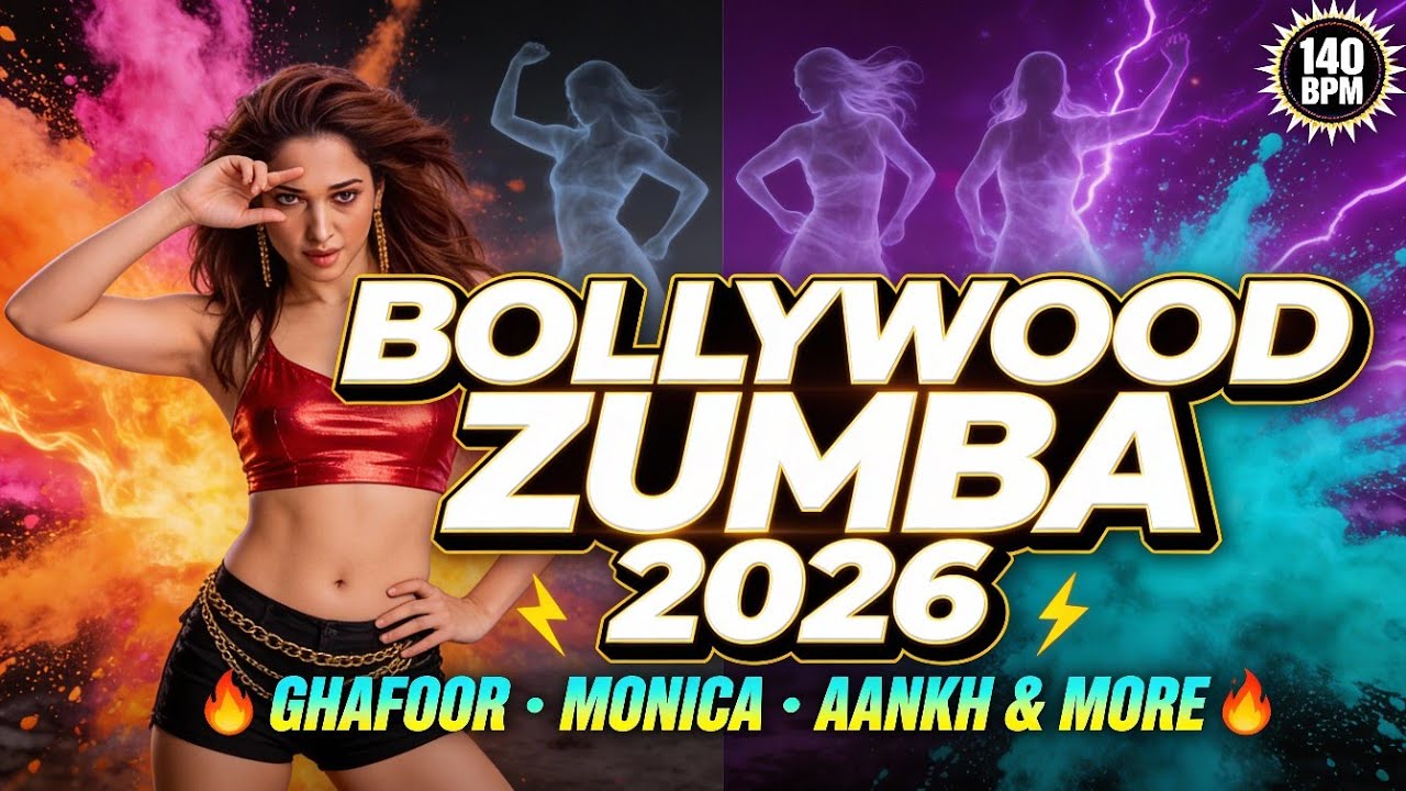 Bollywood Dance Workout 2025 Hits | Instrumental Fitness Music Non-Stop