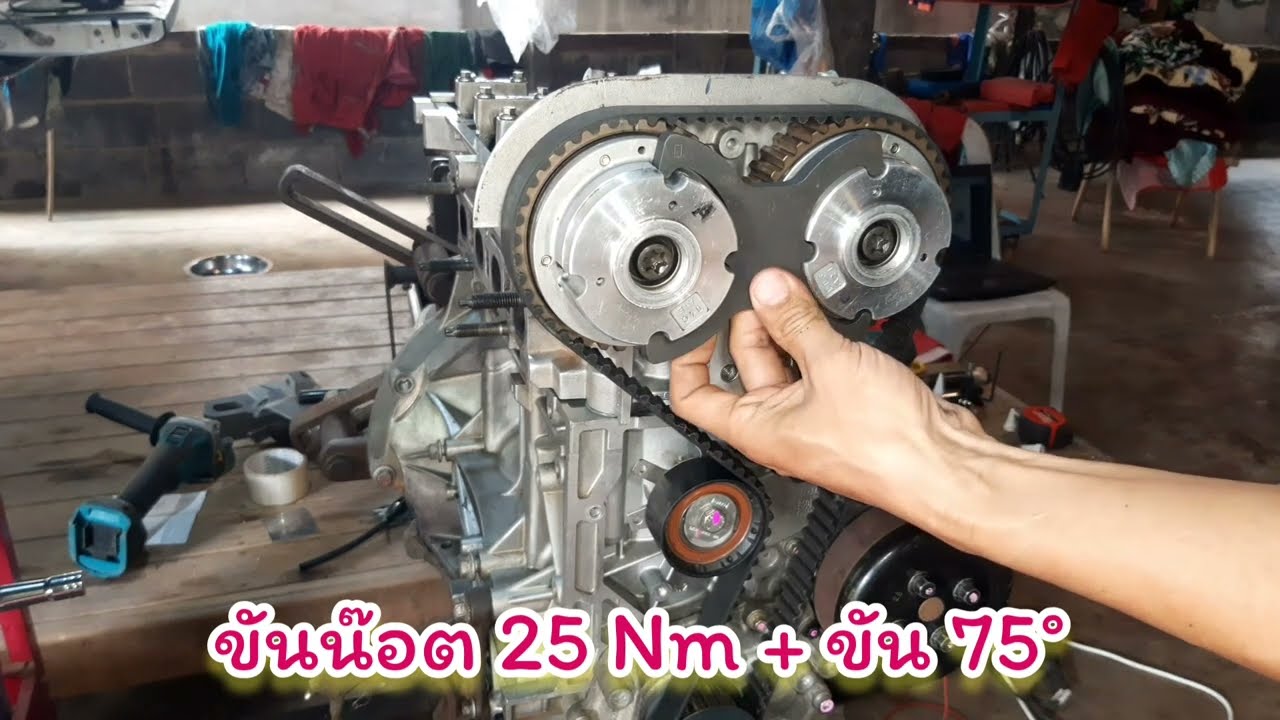ประกอบฝาสูบ ฟอร์ด เฟียสต้า 1.6L #fordfiesta # ฟอร์ดเฟียสต้า