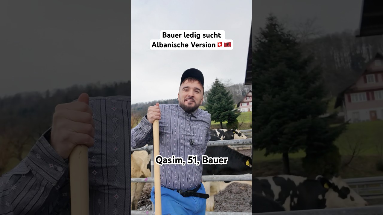Der sympathischste Bauer🤣 #comedy #sketch #schweiz #bauer #balkan #albanian