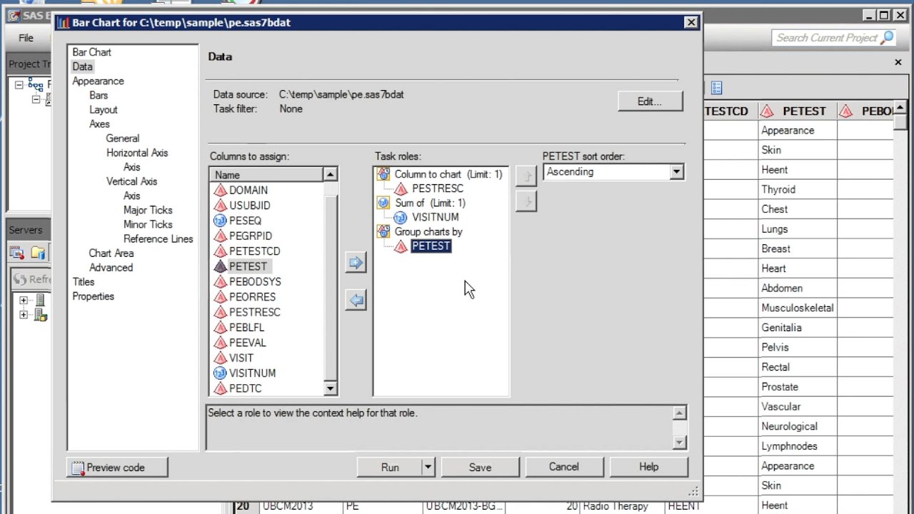 Generate SAS Graph with Enterprise Guide with Sy Truong