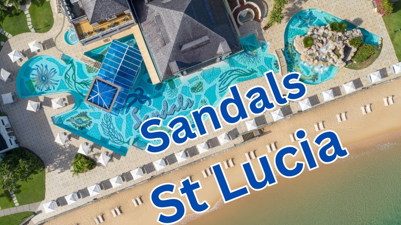 Sandals Regency La Toc, Сент-Люсия | Я покажу вам лучшие места | Пешая экскурсия по курорту и обзор