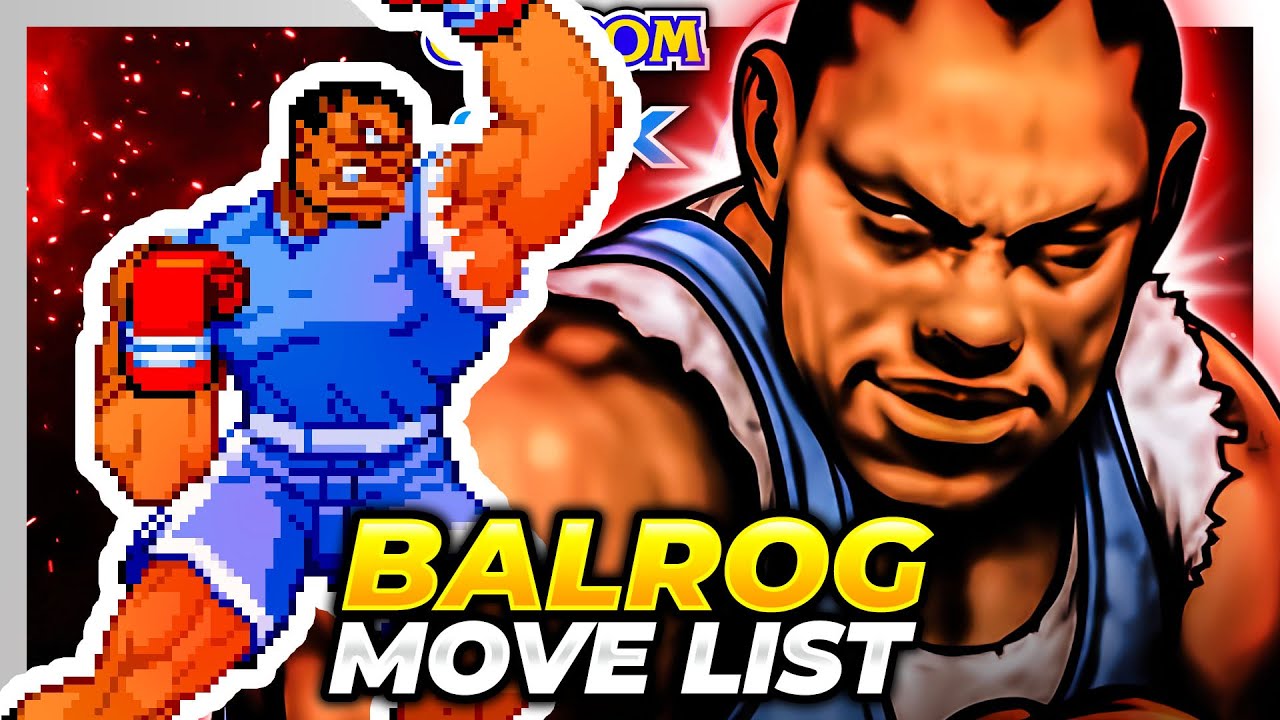 BALROG (BOXER) MOVE LIST - Capcom vs. SNK 2: Mark of  the Millenium 2001 (CVS2)