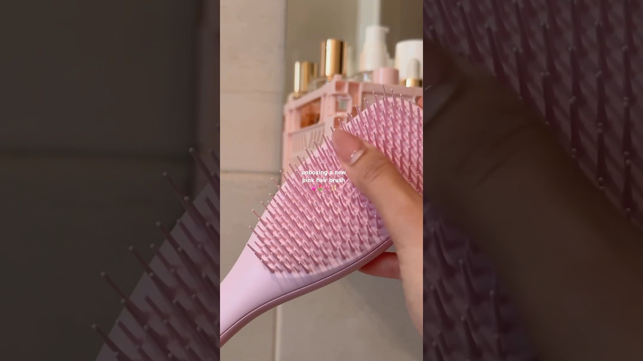 #tangleteezer #girlythings #haircare #asmr #unboxing