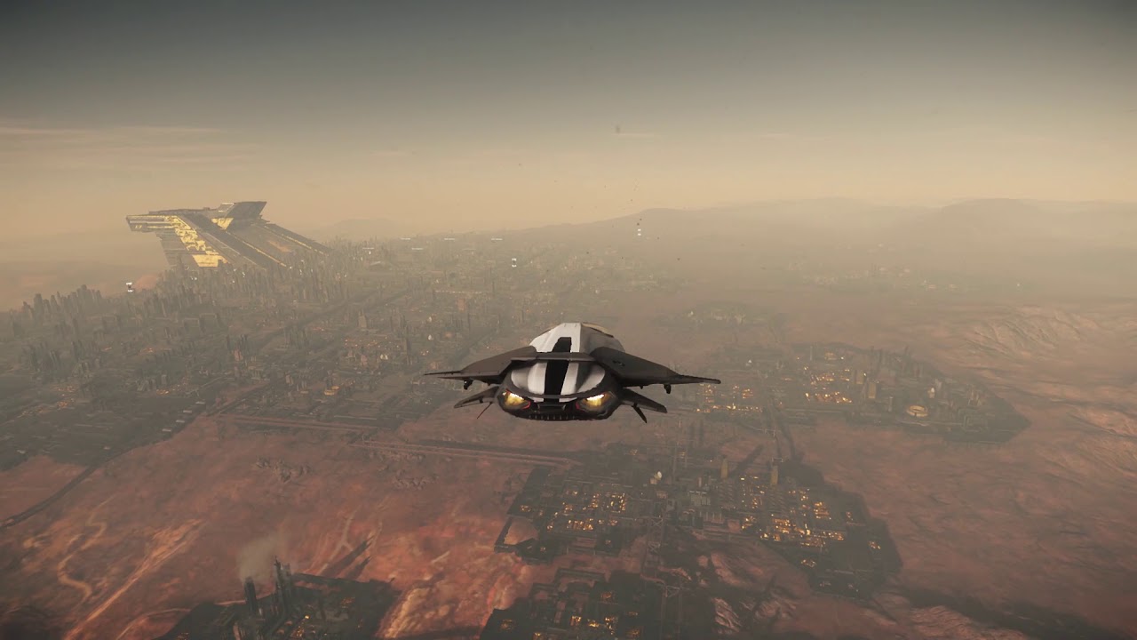 Star Citizen 3.3.5 PTU - Tutorial; Landing safely at Loreville without getting stranded/blown up!