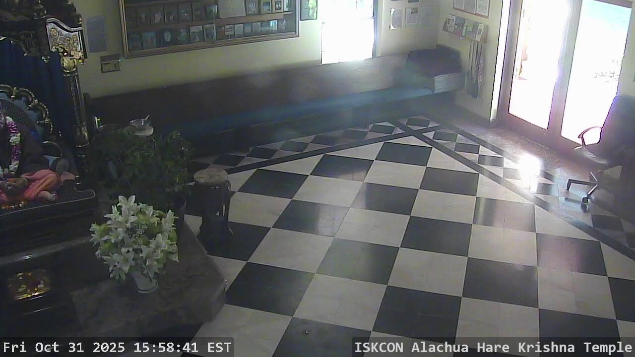LIVE Broadcast - ISKCON Alachua Hare Krishna Temple