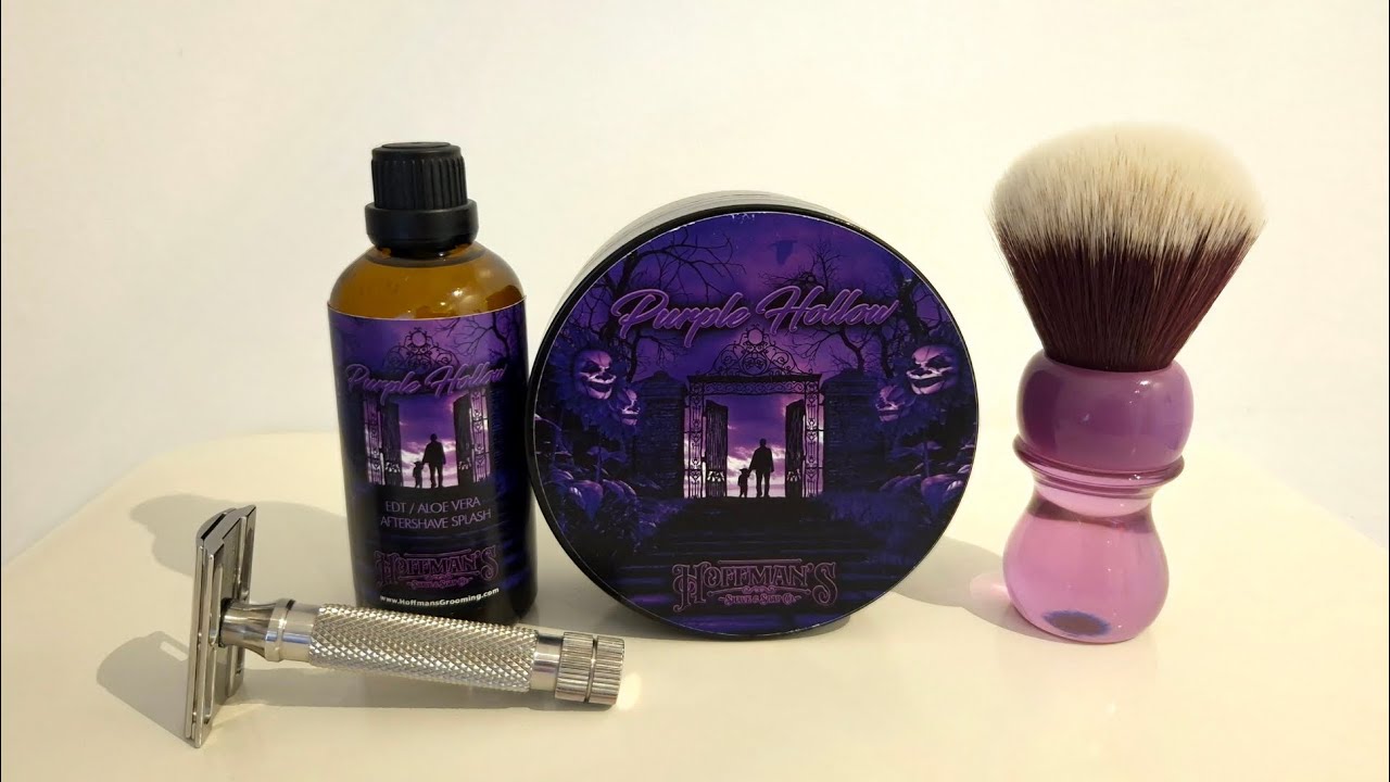 Hoffman's Purple Hollow / Yaqi Purple Haze Brush / Razorock Game Changer 0.68 Plate 