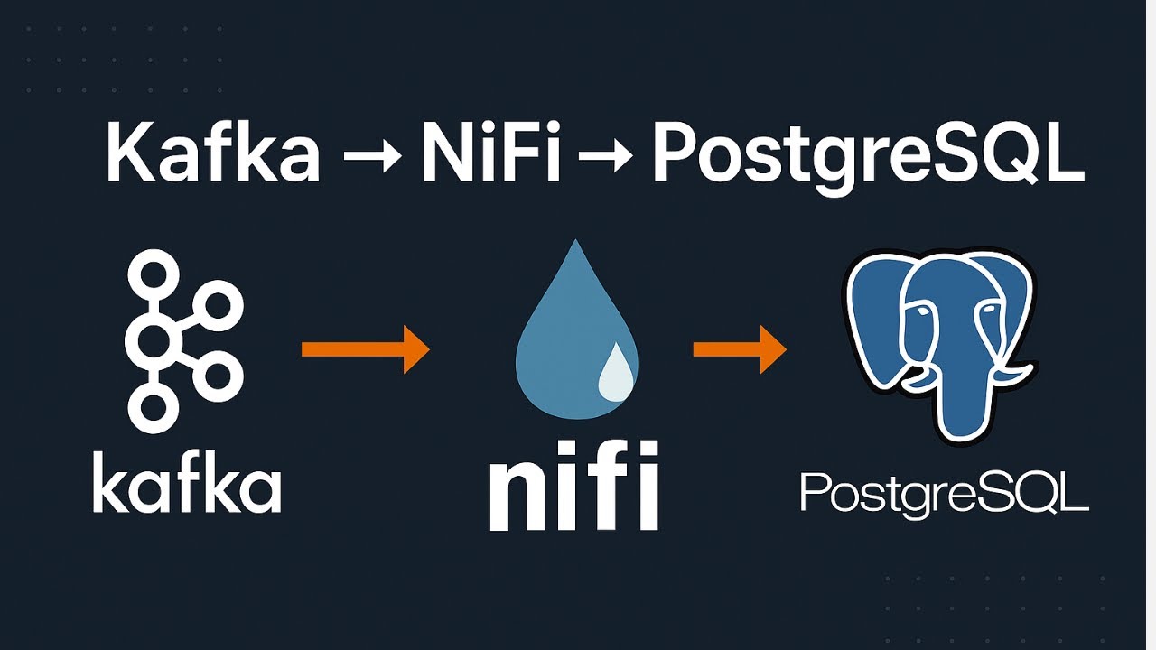 Учебное пособие по Apache NiFi ETL: пошаговая передача данных из Kafka в PostgreSQL.