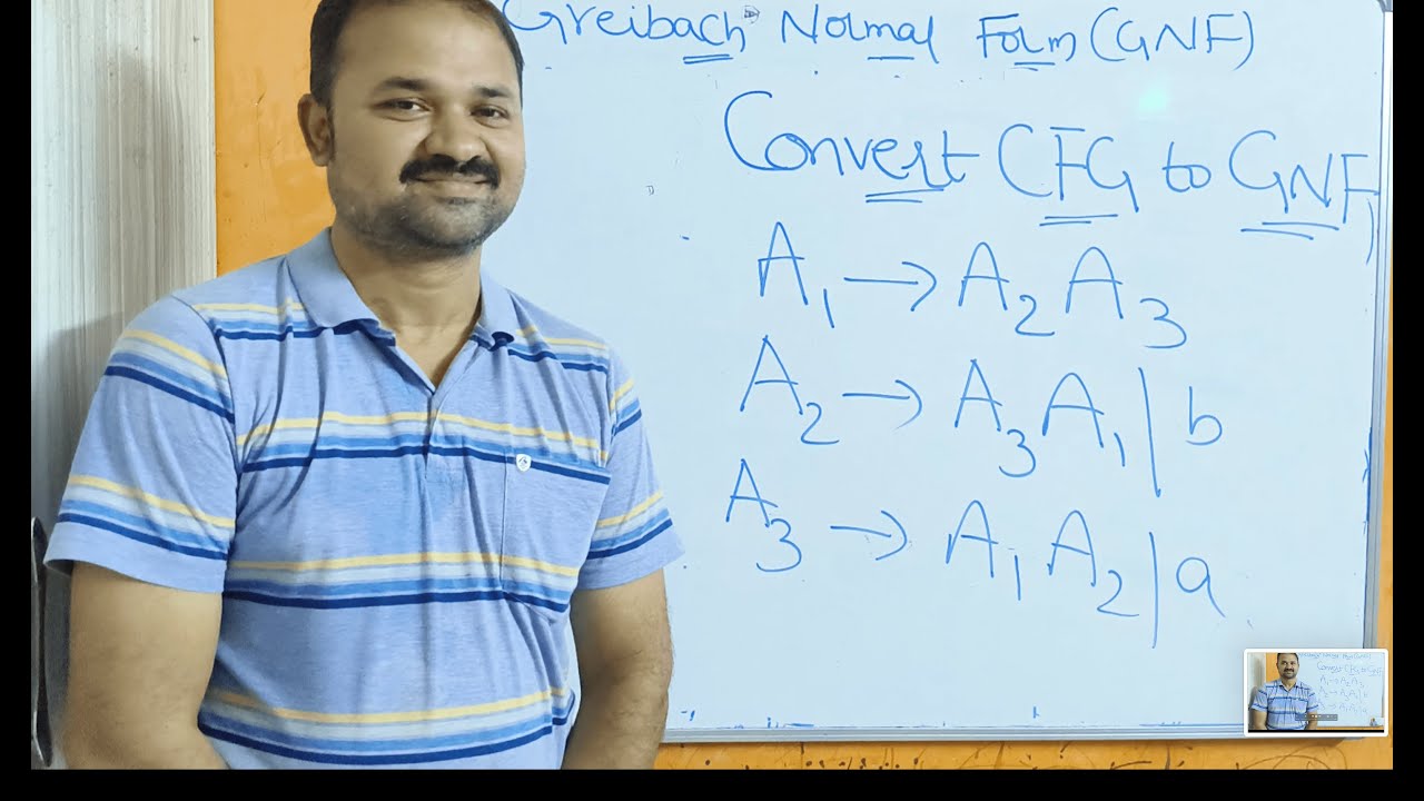 Greibach Normal Form || Converting CFG to GNF || TOC || FLAT || Theory of Computation || Example 3