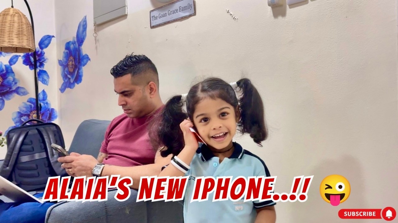 ALAIA'S NEW IPHONE..!! 😀| Goan Vlogger | Konkani Vlogs #goanvlogger #konkanivlogs
